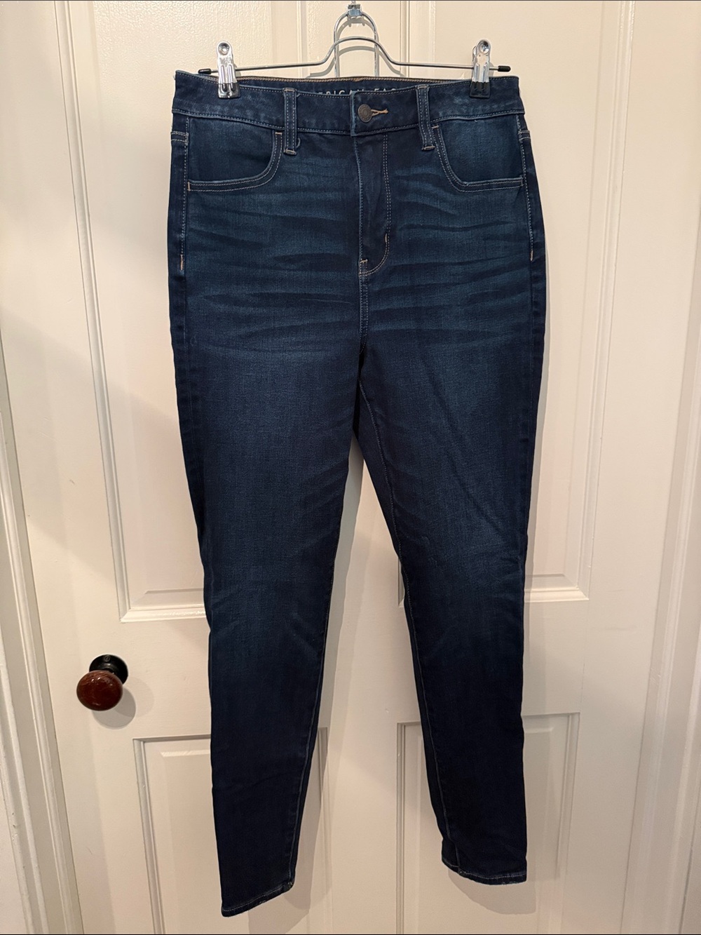 American Eagle Outfitters Dark Indigo Dream Skinny Jeans